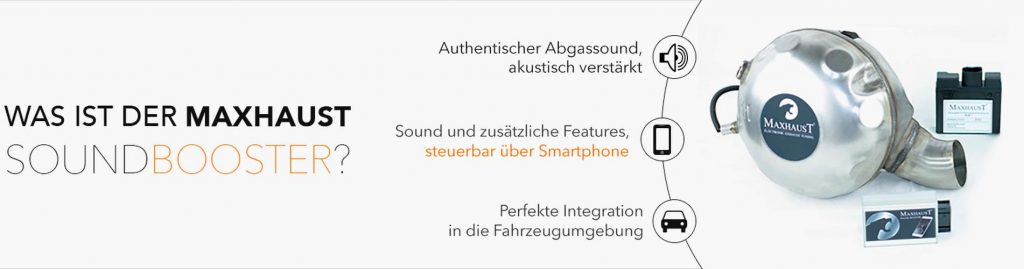 Maxhaust Soundbooster Banner